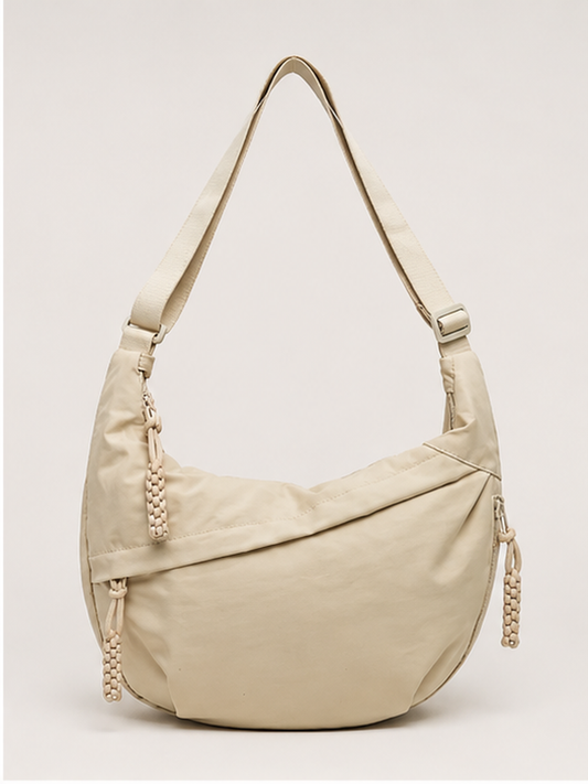 Nylon-Schultertasche