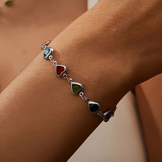 Einzigartiges Armband in Herzform