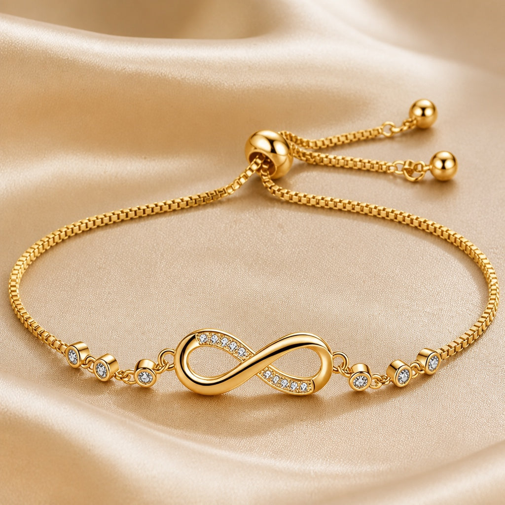 Verstellbares Unendlichkeits-Armband