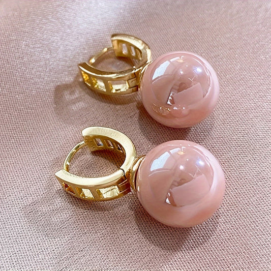Ohrringe rosa Perlen