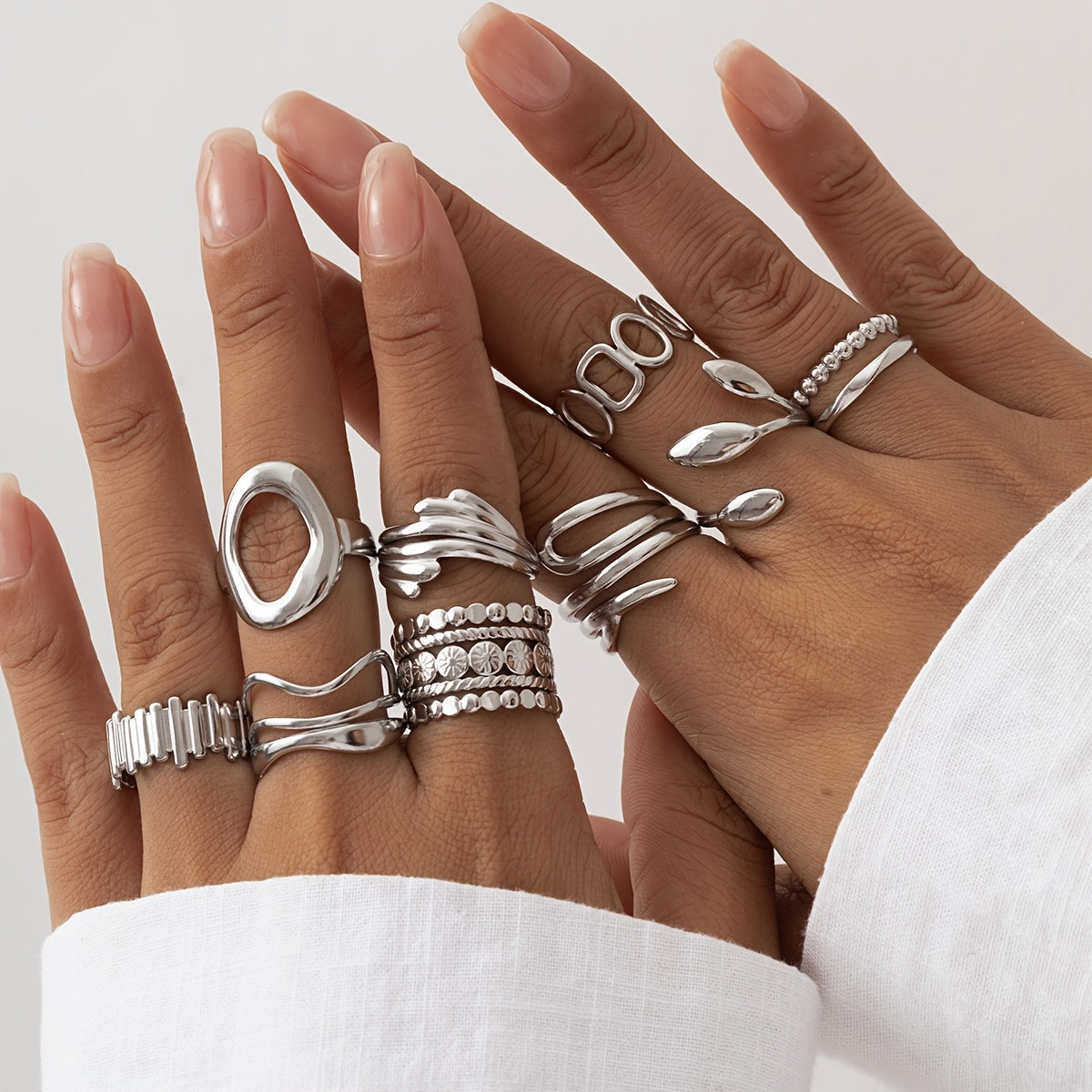 Vintage-Ringset zum Kombinieren