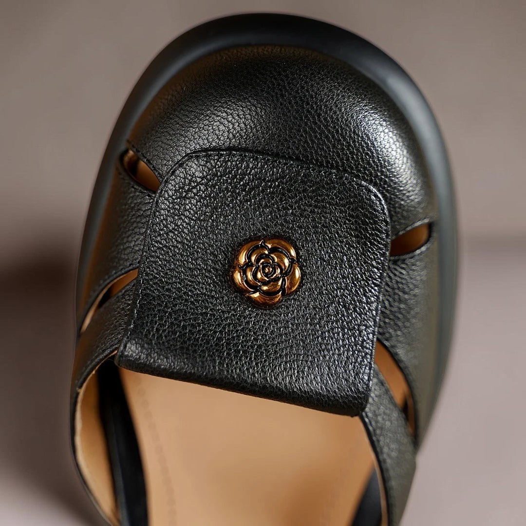 Claire Plateau-Riemensandalen