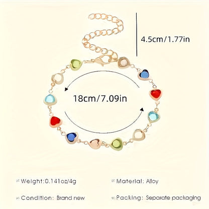 Einzigartiges Armband in Herzform