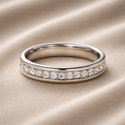 Solitär-Ring mit Zirkonia