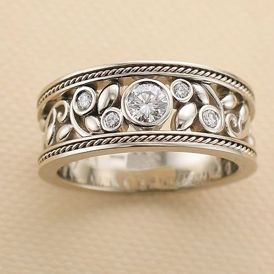 Eleganter Zirkonia-Ring