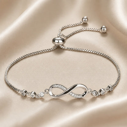 Verstellbares Unendlichkeits-Armband