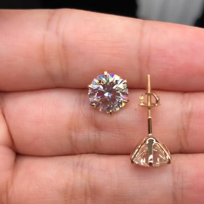 Schicke Ohrringe aus Weissgold von Tera