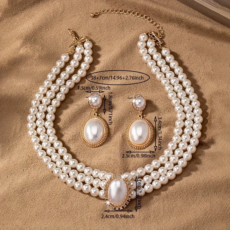 Perlenschmuck-Set