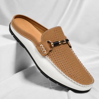 Perforierte Italienische Mules