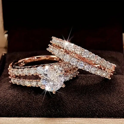 Ring-Set „Éclat Éternel“