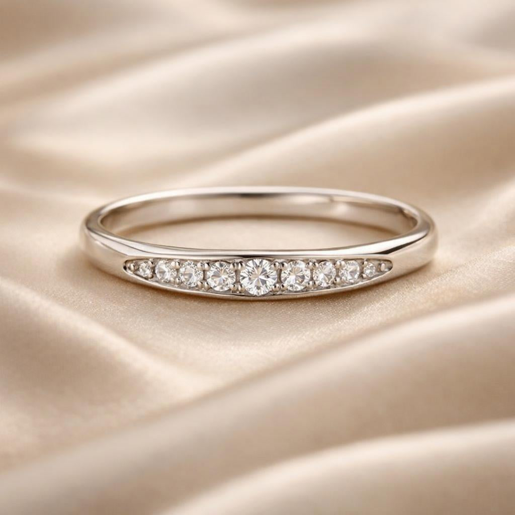 Ring im Mikro-Pavé-Stil