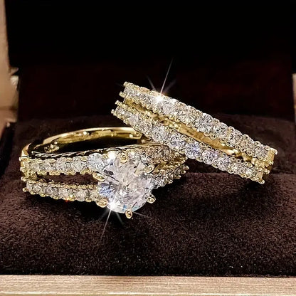 Ring-Set „Éclat Éternel“