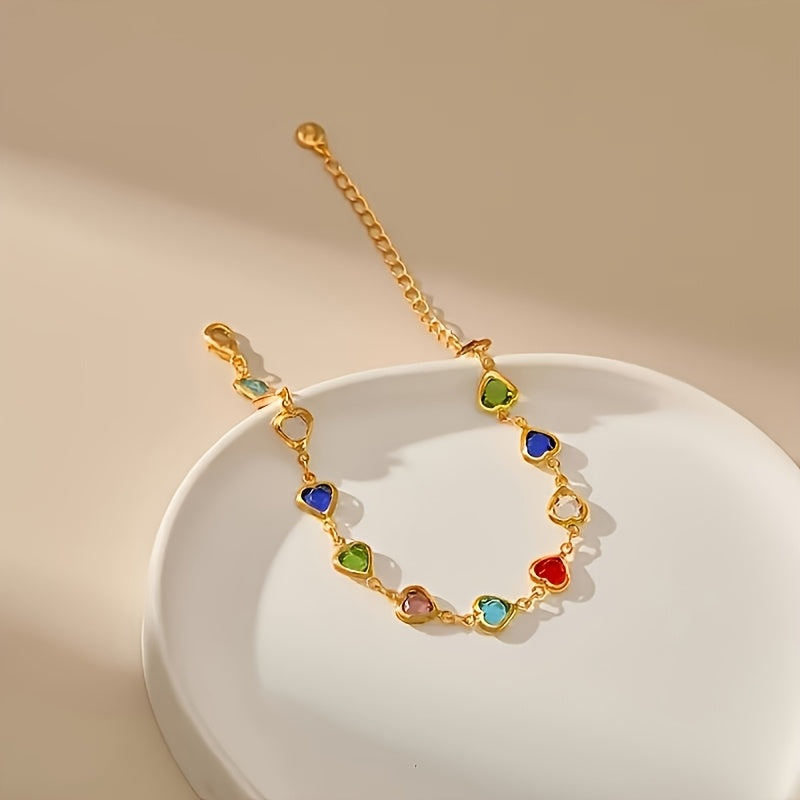 Einzigartiges Armband in Herzform