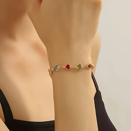Einzigartiges Armband in Herzform