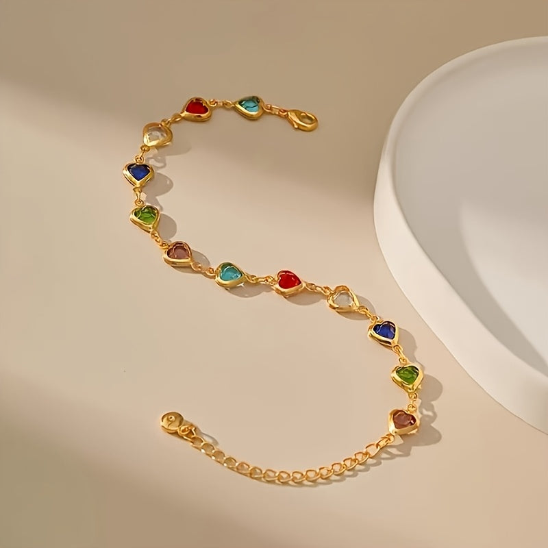 Einzigartiges Armband in Herzform