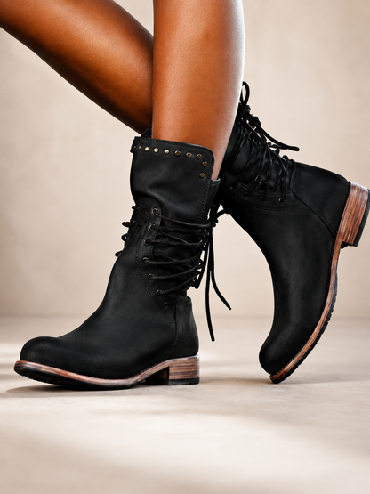 Nora Fleece-Bikerboots