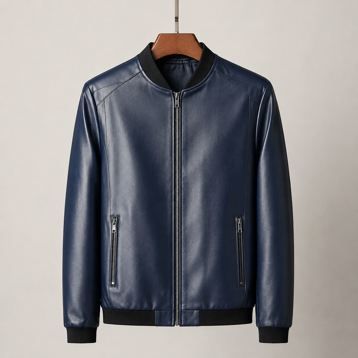 Domenico Leder-Bomberjacke
