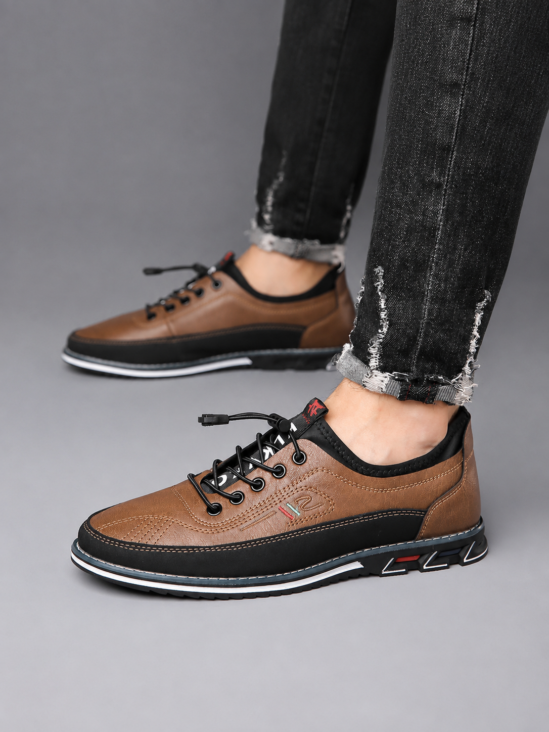 Philipp Oxford-Lederschuhe