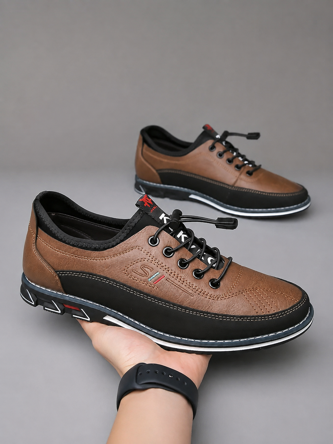 Philipp Oxford-Lederschuhe
