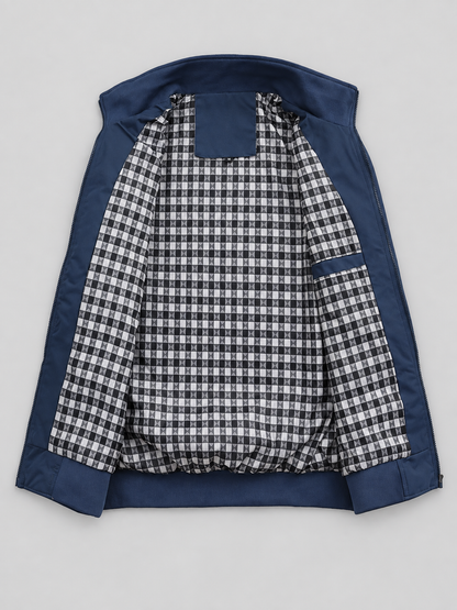 Edoardo Englische Harrington-Jacke
