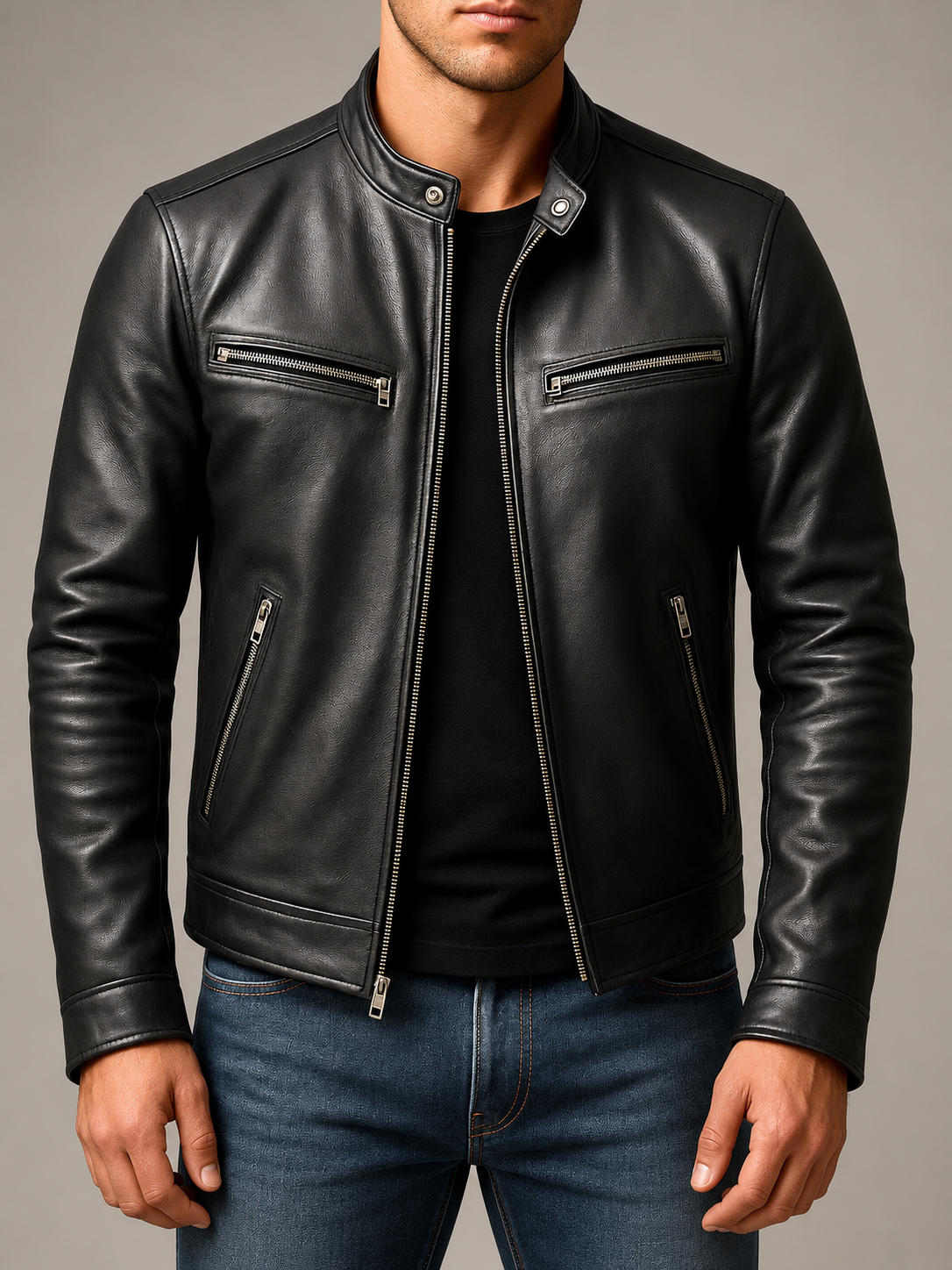 Guido Vintage-Lederjacke