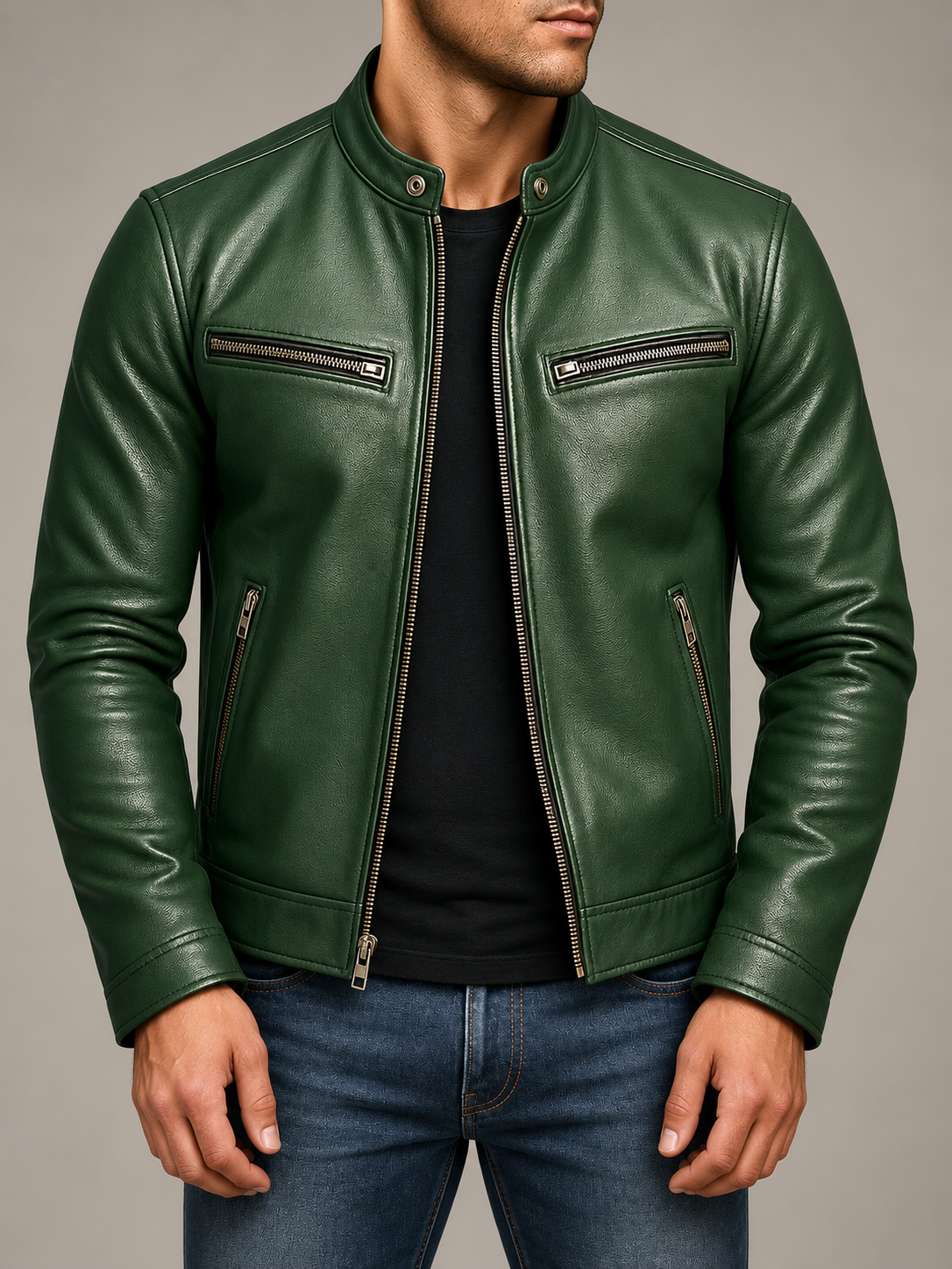 Guido Vintage-Lederjacke
