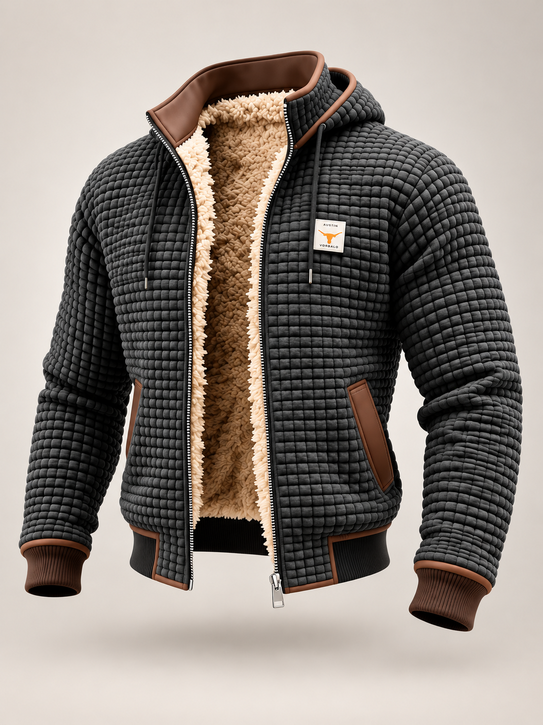 Levin Retro-Kapuzenjacke