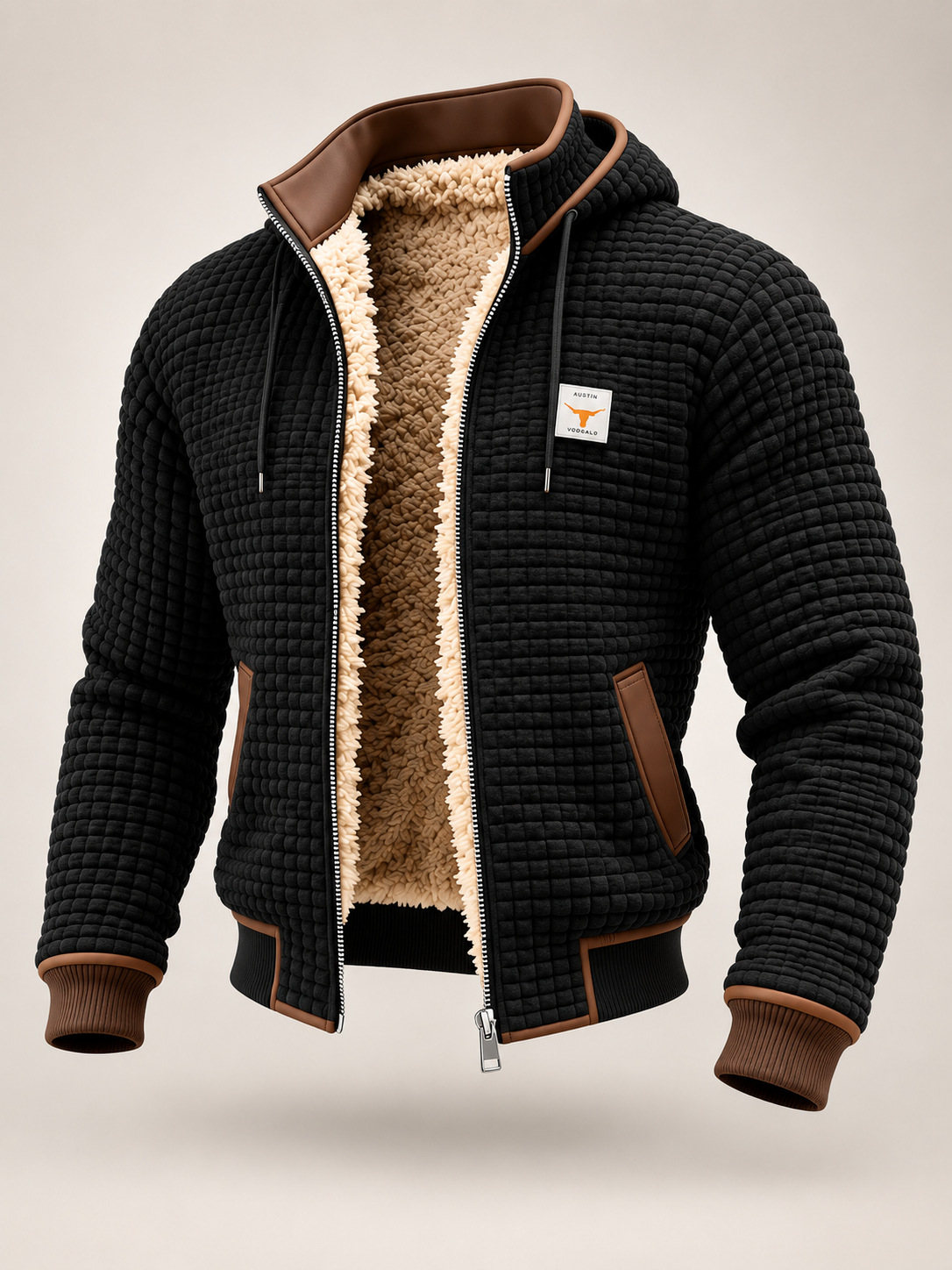 Levin Retro-Kapuzenjacke