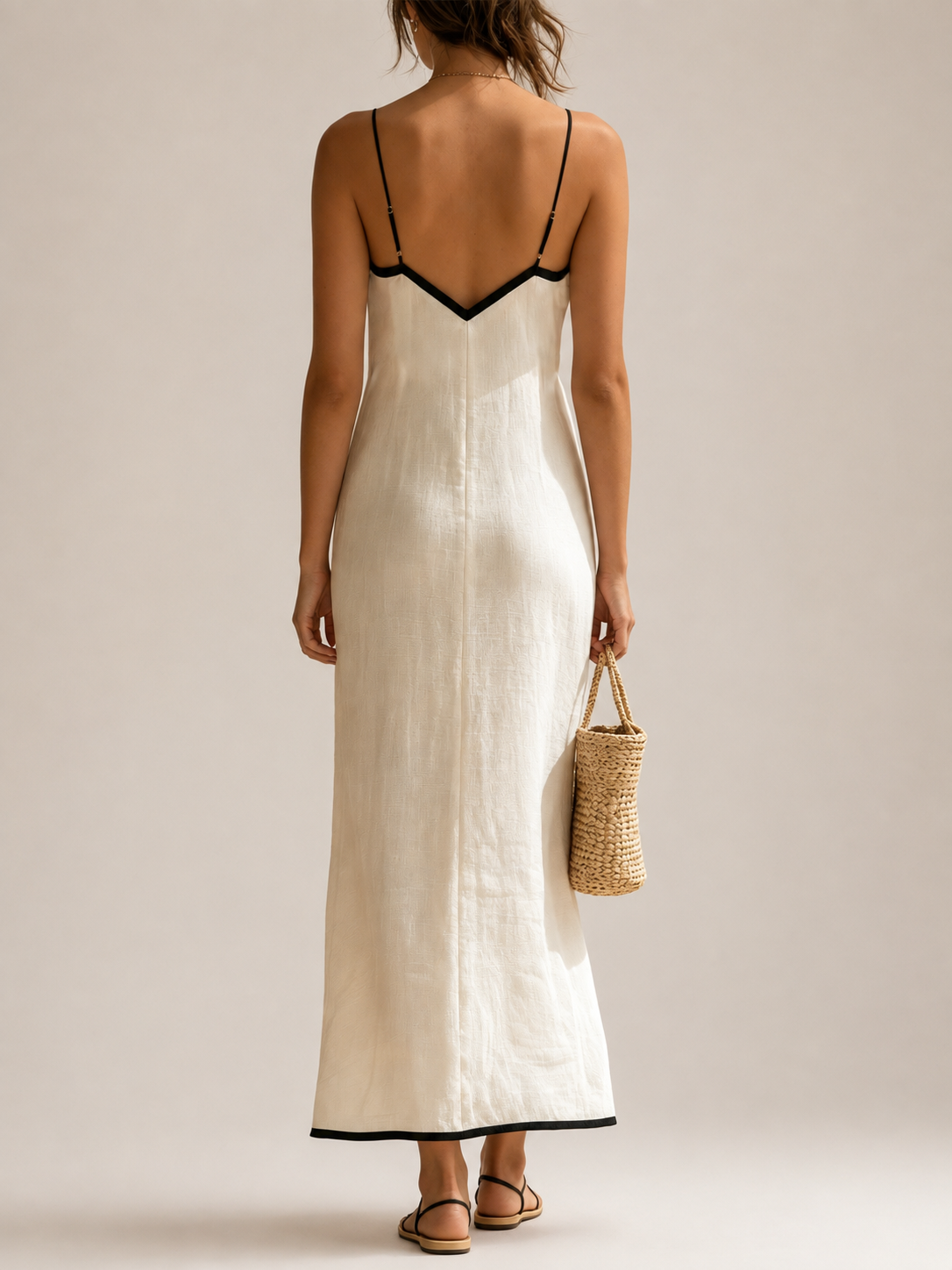 Elisa Chevron-Maxikleid