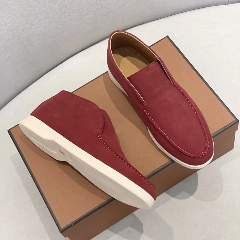 Klassische Loafer Einfarbig