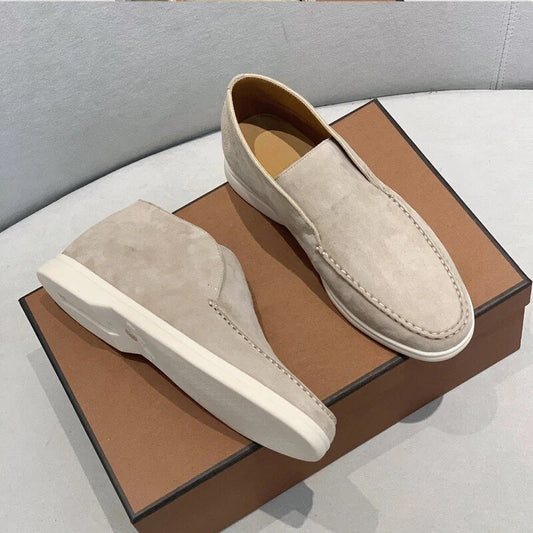 Klassische Loafer Einfarbig