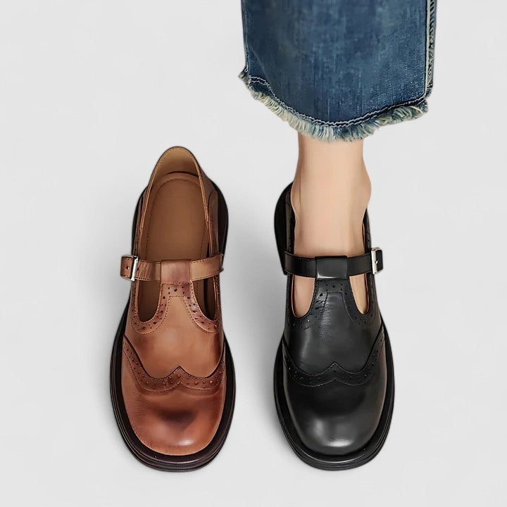 Marie Budapester Riemchenschuhe