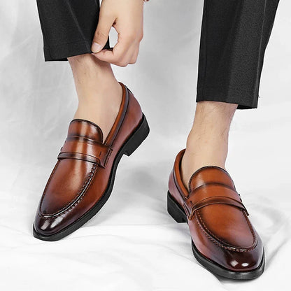 Klassische Penny-Loafer