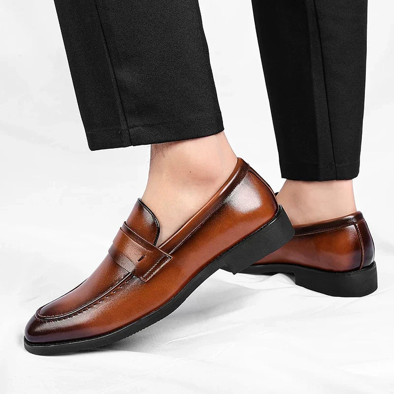 Klassische Penny-Loafer
