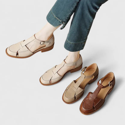 Manon Geschlossene Riemensandalen