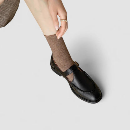 Nathalie Eckige Loafer