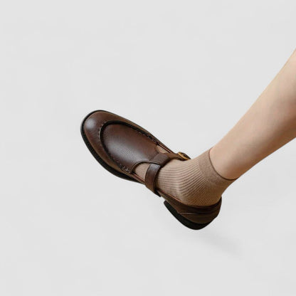 Nathalie Eckige Loafer