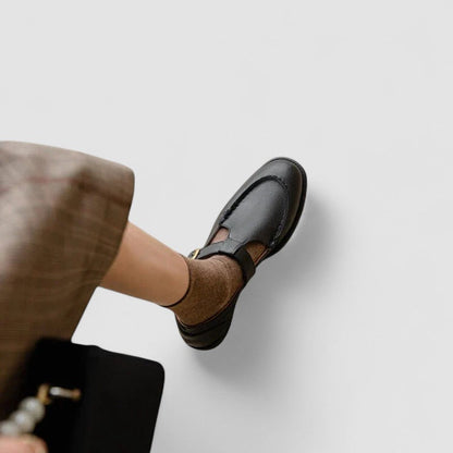 Nathalie Eckige Loafer