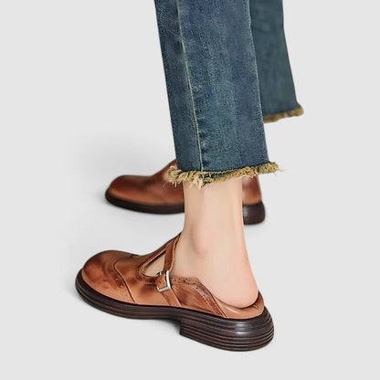 Marie Budapester Riemchenschuhe