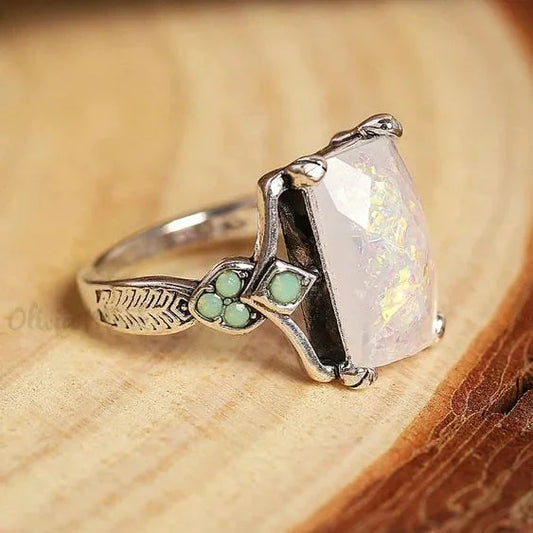 Silber Opalring