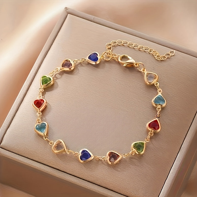 Einzigartiges Armband in Herzform