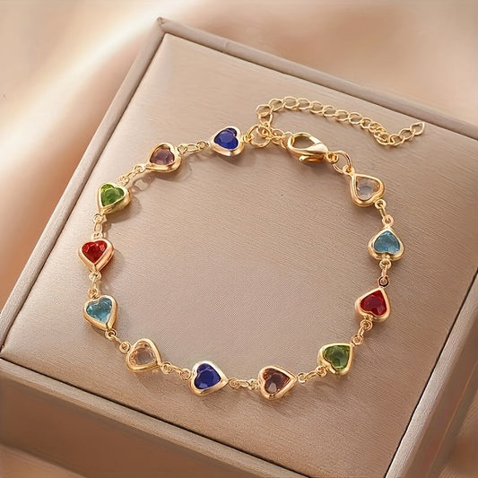 Einzigartiges Armband in Herzform