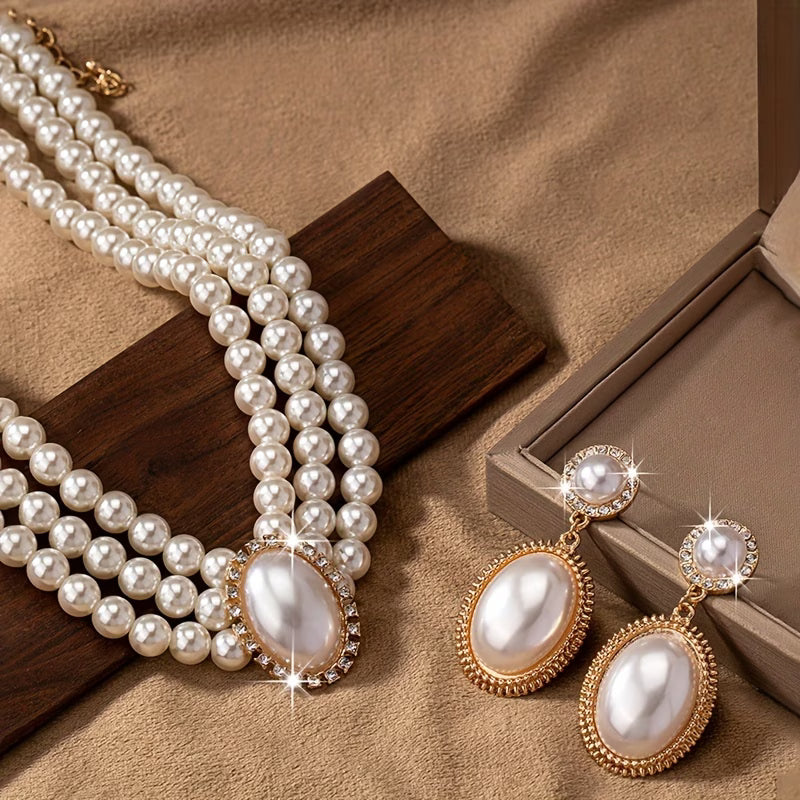 Perlenschmuck-Set