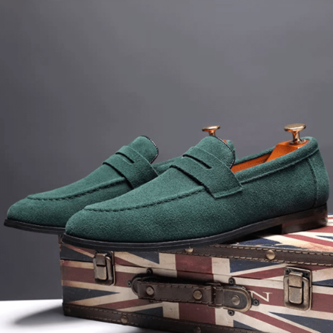 Wildleder Penny-Loafer