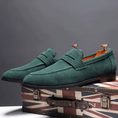 Wildleder Penny-Loafer