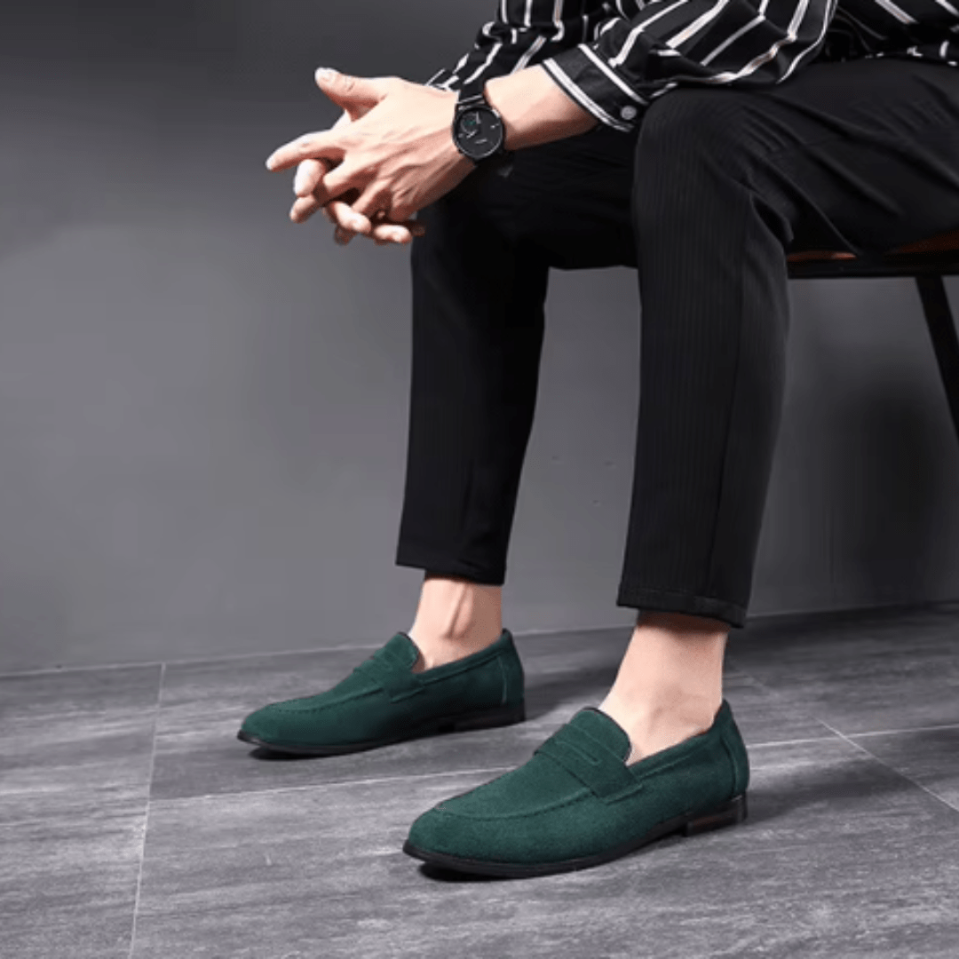 Wildleder Penny-Loafer