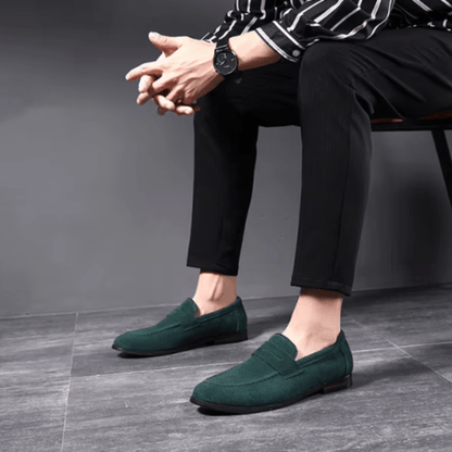 Wildleder Penny-Loafer