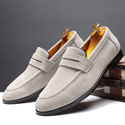 Wildleder Penny-Loafer