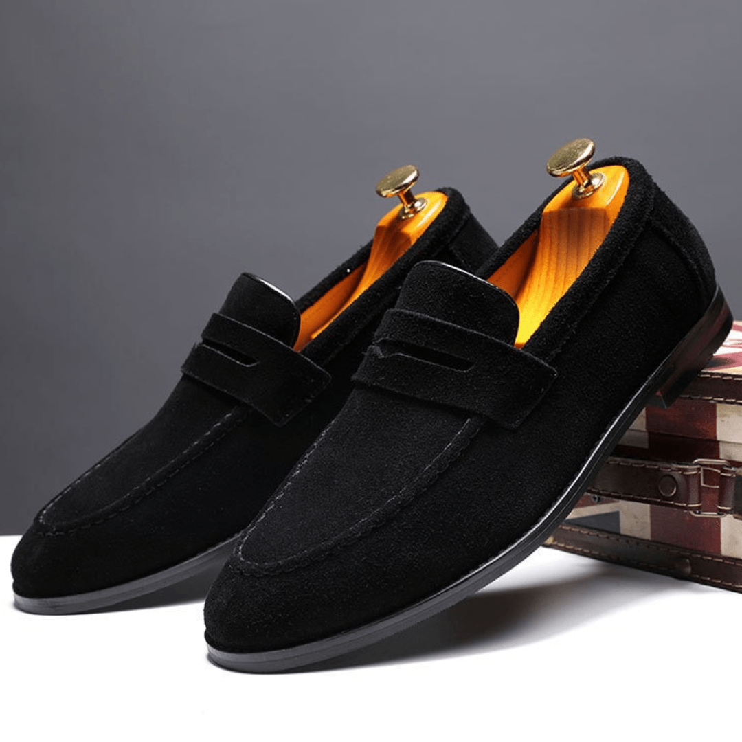 Wildleder Penny-Loafer