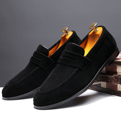 Wildleder Penny-Loafer